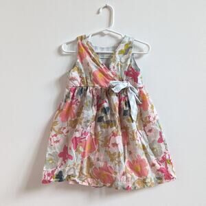 Thimble Collection Dress Girls Sz 2T Floral Wrap